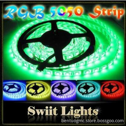 UL approval SMD5050 30LEDS/M RGB strip lighting